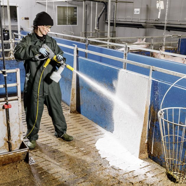 Générateur de mousse avec réservoir intégrée pour HD 7/17 M animaux