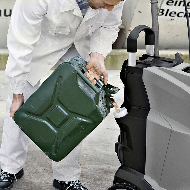 Nettoyeur haute pression eau chaude HDS 5/15 U+ remplissage essence Nettoyeur haute pression eau chaude HDS 5/15 U+ remplissage essence