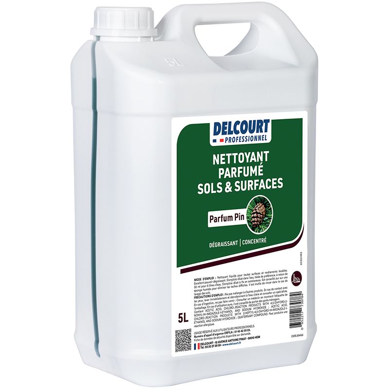 Nettoyant dégraissant concentré multi-surfaces HACCP 5 L pin profil Nettoyant dégraissant concentré multi-surfaces HACCP 5 L pin profil