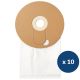 Pochette de 10 sacs microfibre pour aspirateur KTRI05631