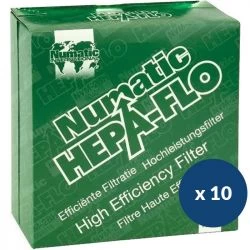 Sac aspirateur Hepaflo 15L Numatic x10 - 604016