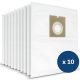 Sacs aspirateur classe M filtrants non tissés NT 30/1 x 10