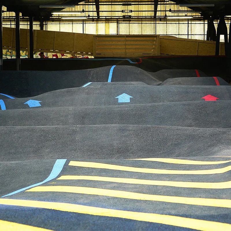 Peinture routière solvantée en couleur 7 kg marquage piste de bmx