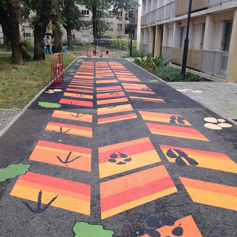 Peinture routière à l'eau en couleur 7 kg