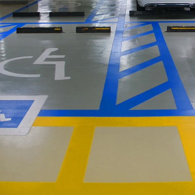 Peinture de marquage résine acrylique 5 kg marquage au sol