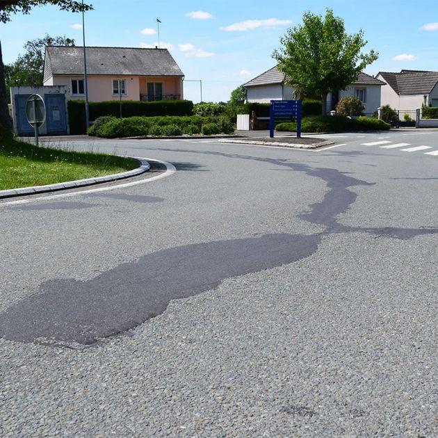 Résine alkydes et polymères à chaud patch