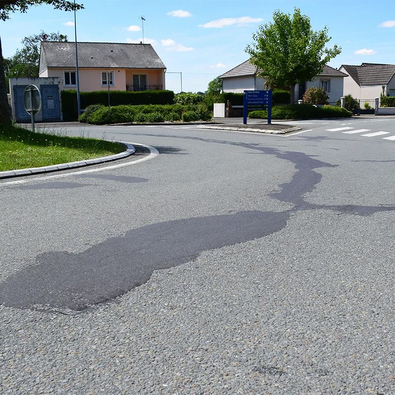 Résine alkydes et polymères à chaud patch