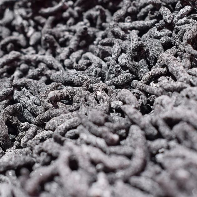 Résine alkydes et polymères à chaud copeaux