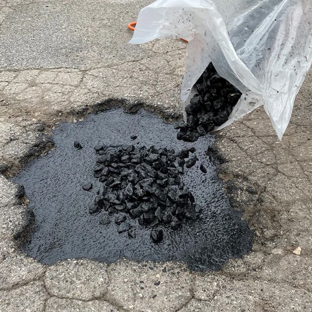 Agent de complément ChipFill à chaud nid de poule