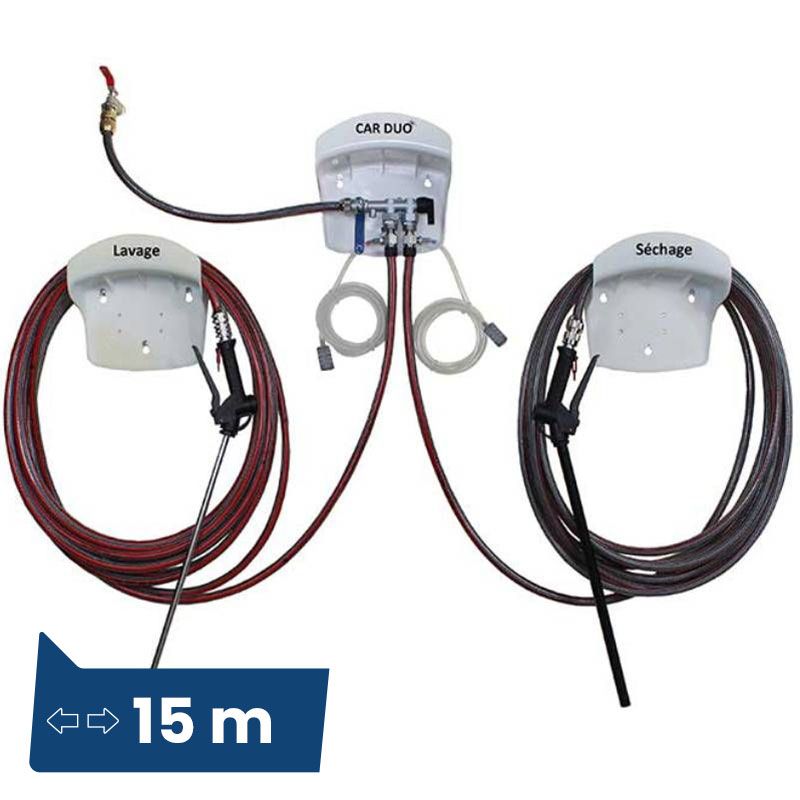 Lave auto centrale nettoyage et séchage Car Duo Pro