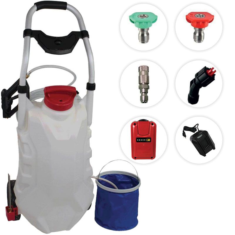 Pulvérisateur électrique à batterie 30L Pro Sprayer III avec rinçage intégré