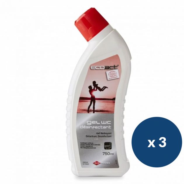 Gel WC détartrant ECOACT