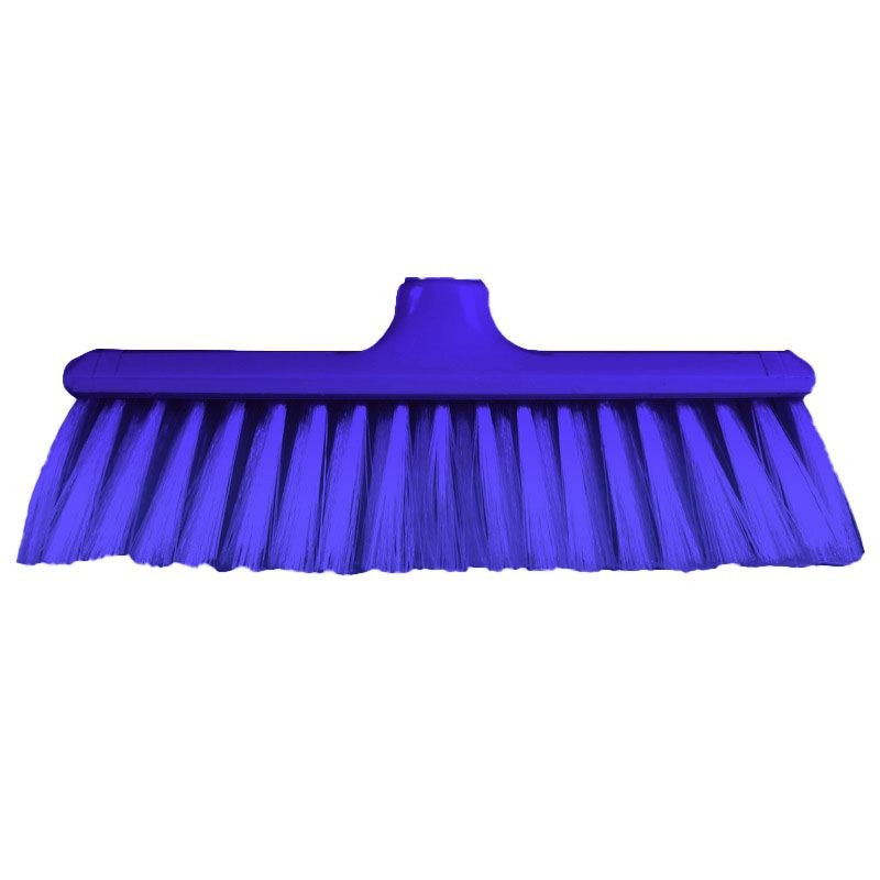 Tête de balai droit alimentaire 29 cm bleu Tête de balai droit alimentaire 29 cm bleu