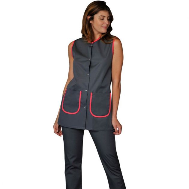 Chasuble sans manches en polycoton