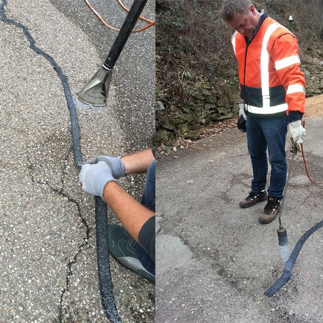 Bande préfabriquée pour craquelure à chaud 100 x 3,5 mm