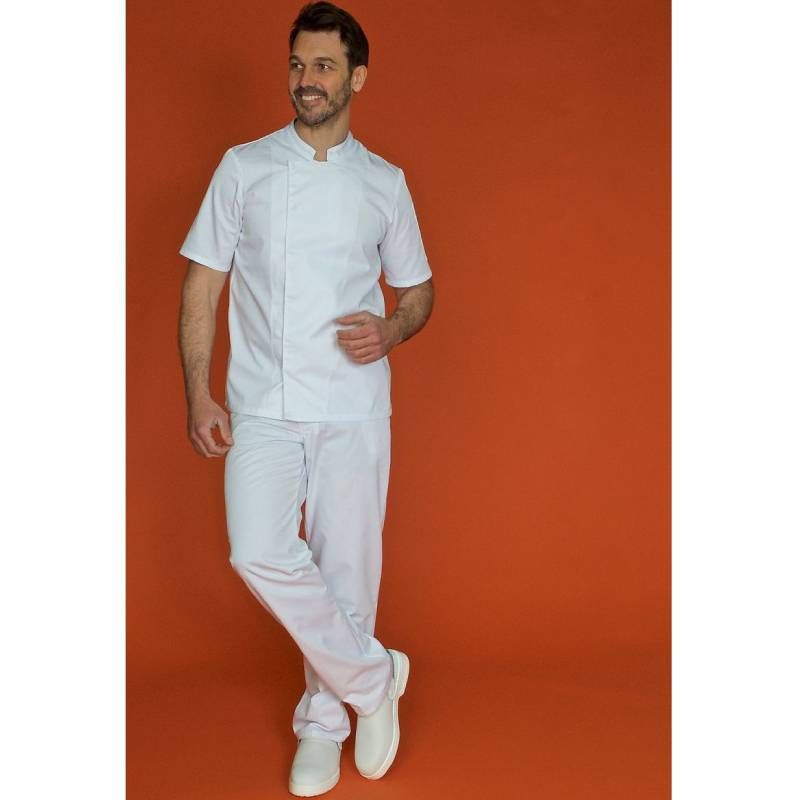 Veste manches courtes avec poche stylo