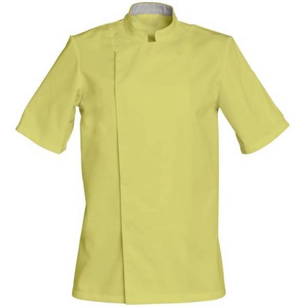 Veste manches courtes avec poche stylo vert