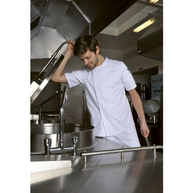 Veste manches courtes avec poche stylo