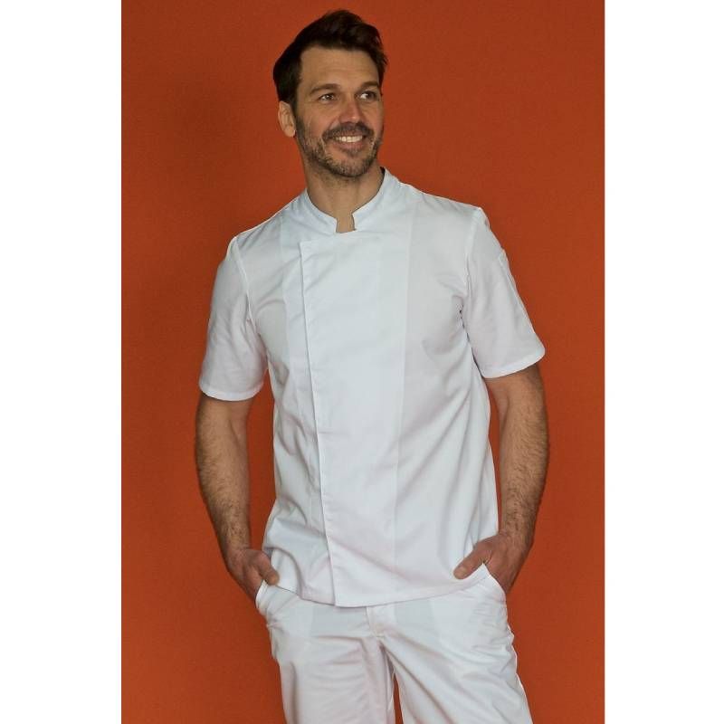 Veste manches courtes avec poche stylo