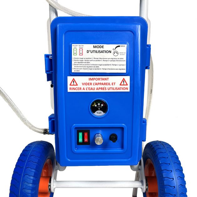 Pulvérisateur électrique pour toiture 45L avec perche télescopique