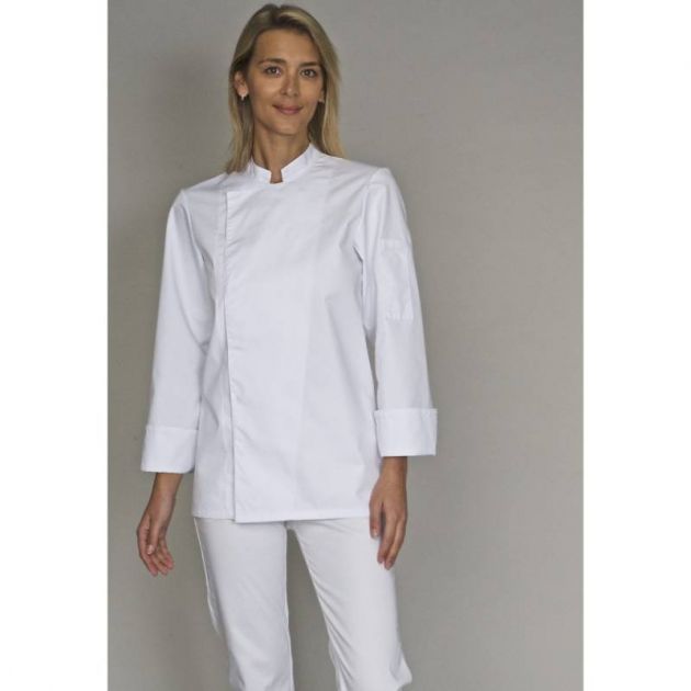 Veste de cuisine mixte manches longues