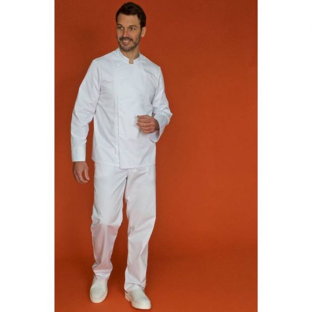 Veste de cuisine mixte manches longues