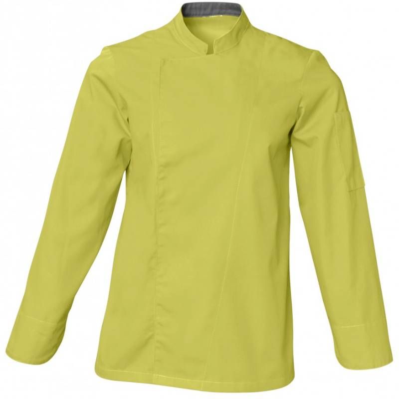 Veste de cuisine mixte manches longues vert