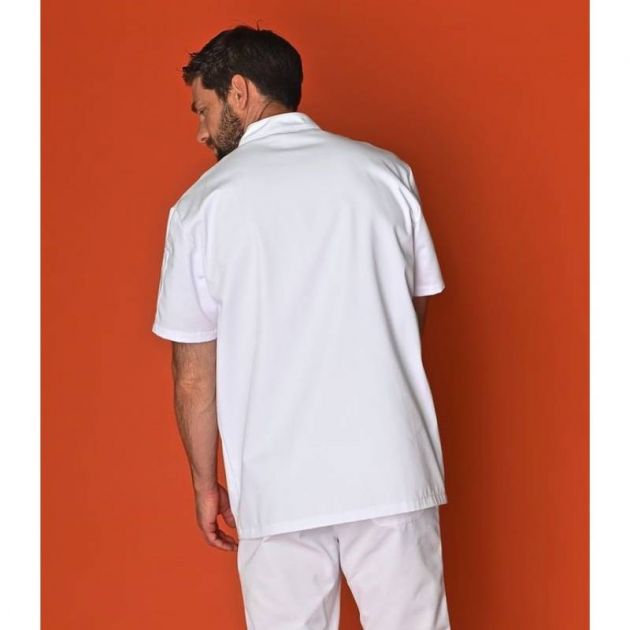 Veste col mao avec poche stylo