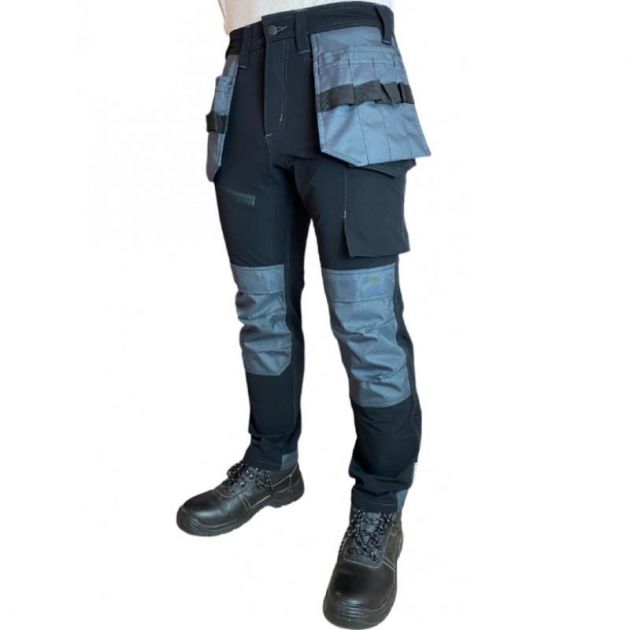 Pantalon de travail stretch noir