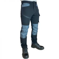 Pantalon de travail stretch noir