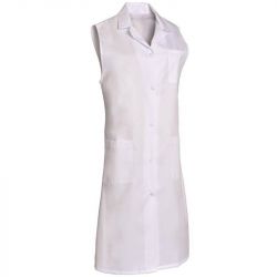 Blouse sans manche coupe confort blanc