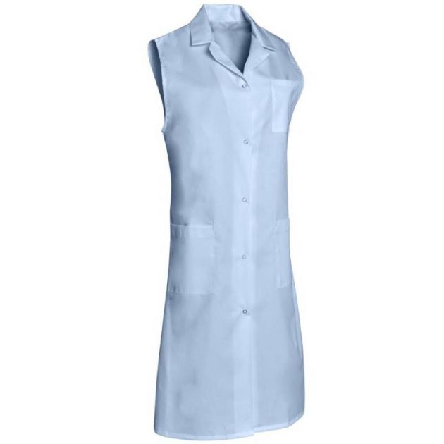 Blouse sans manche coupe confort bleu ciel