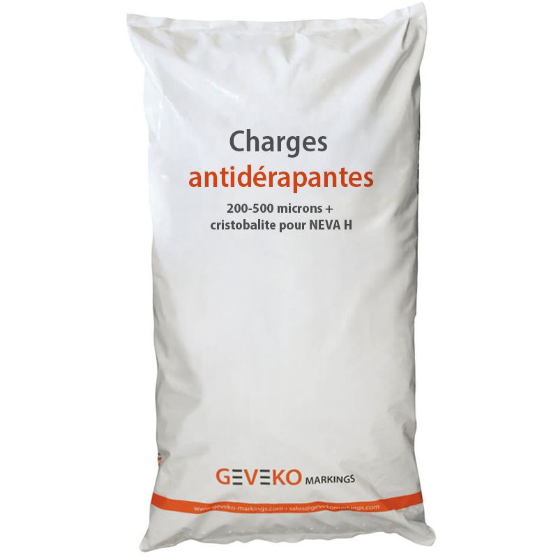 Charges antidérapantes pour peinture routière solvantée 250 500 microns