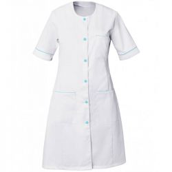 Blouse avec encolure arrondie SNV blanc
