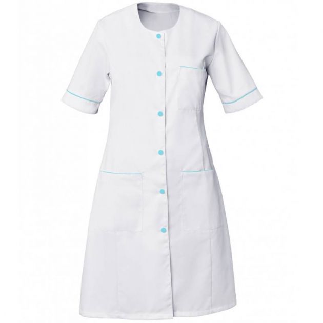 Blouse avec encolure arrondie SNV blanc