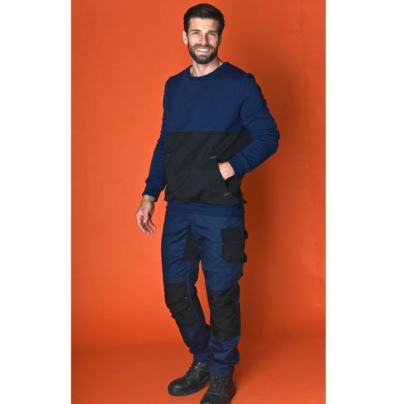 Pantalon ceinture élastique stretch