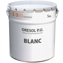 Peinture sol extérieur intérieur brillante trafic intensif blanc 5 kg