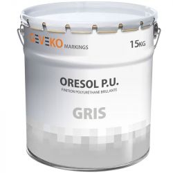 Peinture sol garage entrepôt parking brillante trafic intensif Gris 15 kg