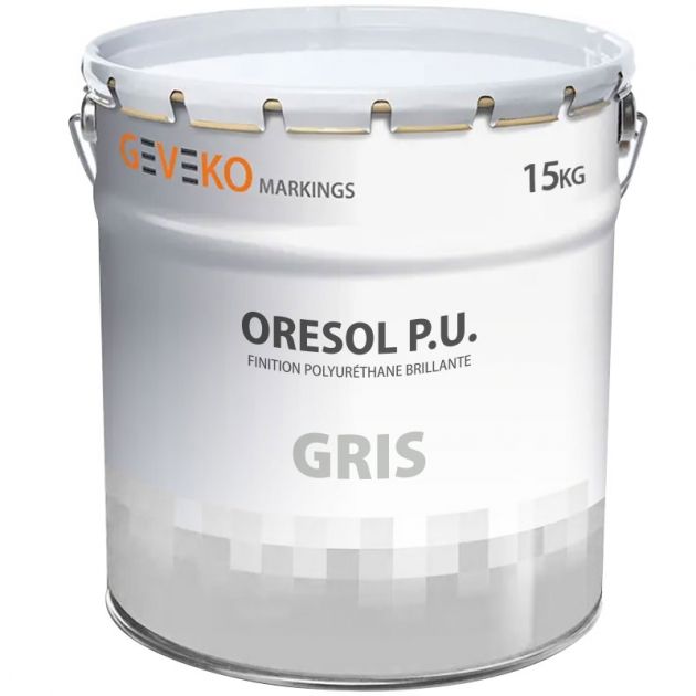 Peinture sol garage entrepôt parking brillante trafic intensif Gris 15 kg