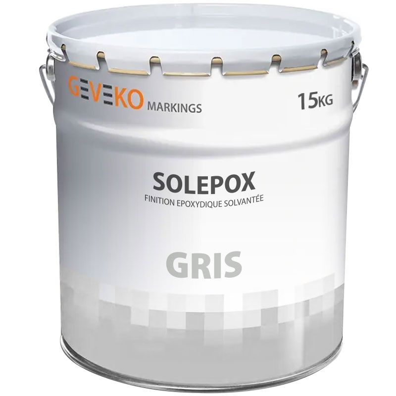 Peinture sol industriel et parking trafic intensif Gris 15 kg