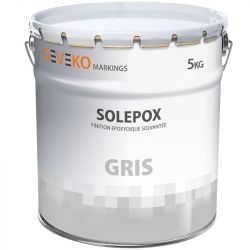 Peinture sol extérieur intérieur trafic intensif Gris 5 kg