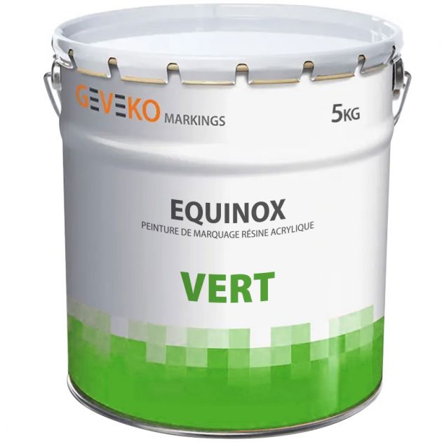 Peinture de marquage au sol extérieur intérieur trafic intensif Vert 5 kg