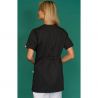 Blouse de travail à manches courtes avec encolure