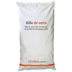 Billes de verre pour peinture routière solvantée 425 850 microns