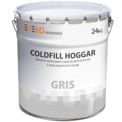 Résine bi-composante réparation enrobé à froid nids de poule 24 kg Gris