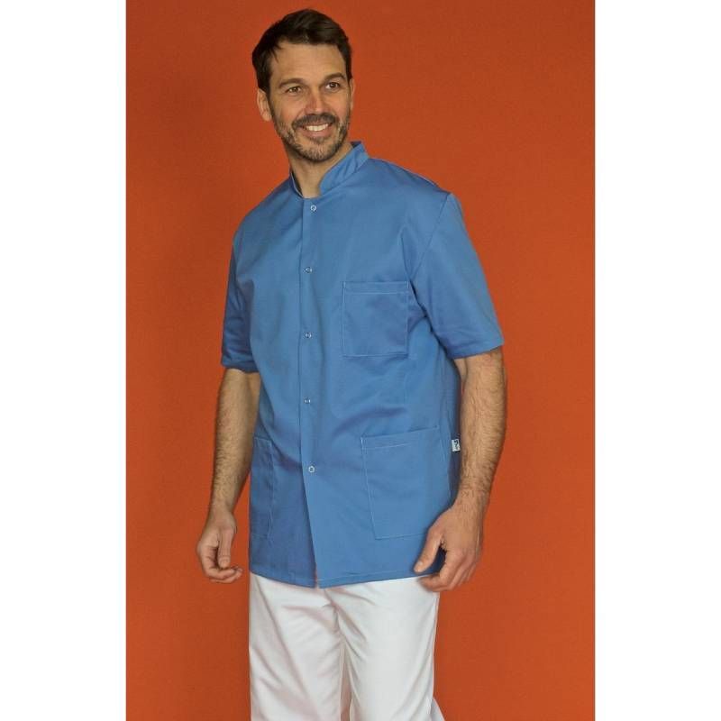 Tuniques manches courtes bleu clair