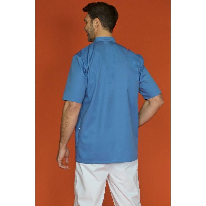 Tuniques manches courtes bleu clair