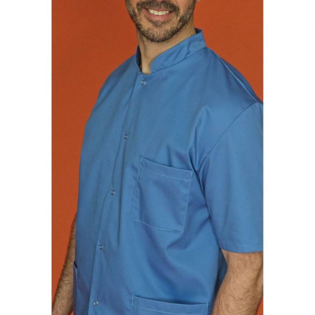 Tuniques manches courtes bleu clair