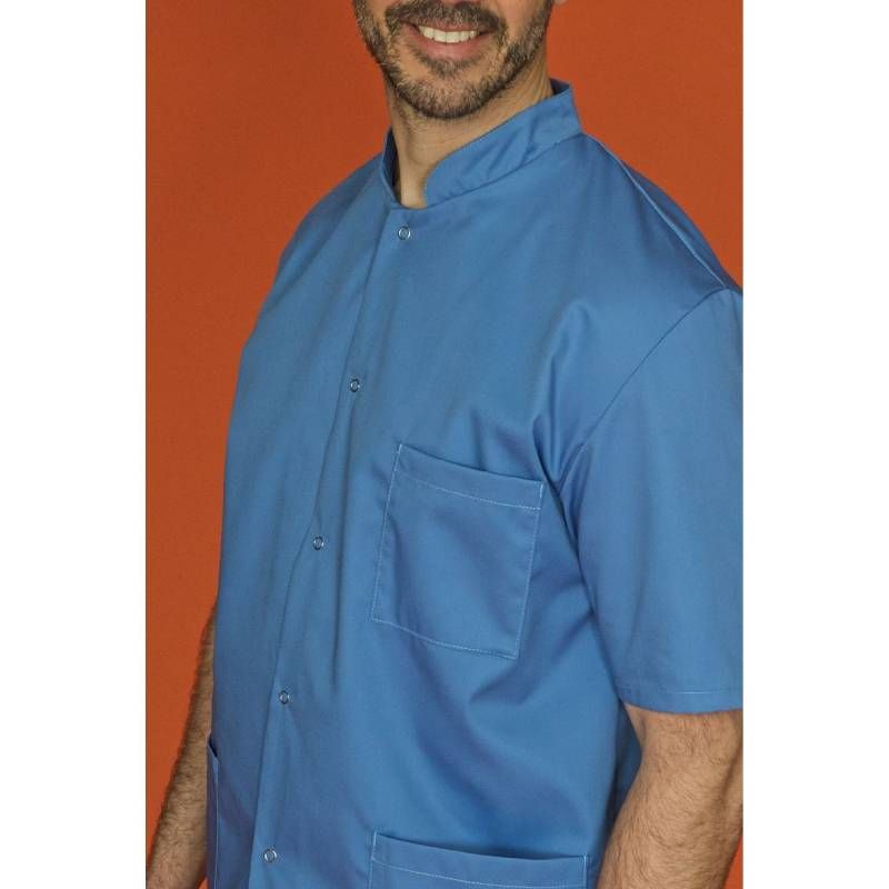 Tuniques manches courtes bleu clair