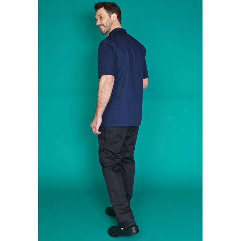 Tuniques manches courtes bleu marine